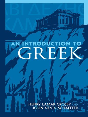 cover image of An Introduction to Greek